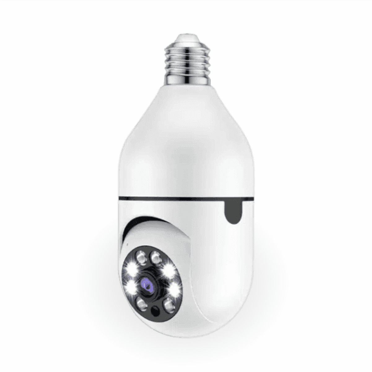 E27 Bulb Wi-Fi Camera – Single Lens 360° PTZ